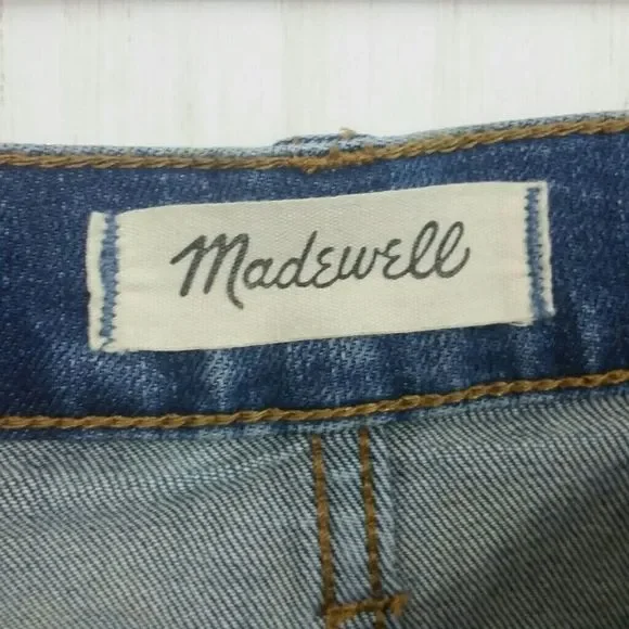 Madewell Cruiser Straight Pieced Jeans Rare Size 27
